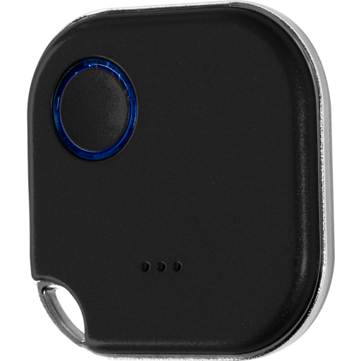 Shelly Blu Button 1 svart, Bluetooth-batteritrykk Backuptype - El