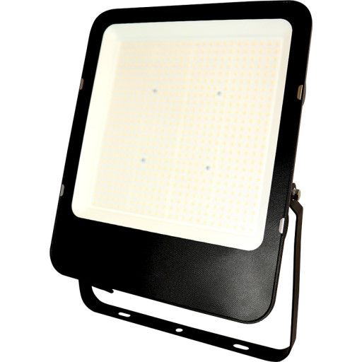 Blue Electric LED projektør, 500W, sort billede