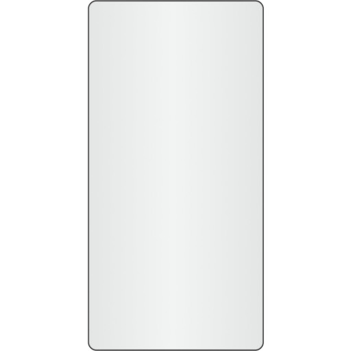Loevschall Refine Square speil, 45x90 cm, sort Baderom > Innredningen