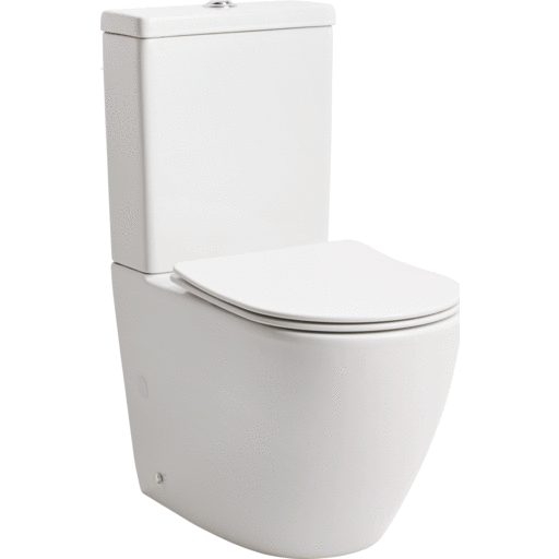 Lavabo Studio toilet, uden skyllekant, hvid billede