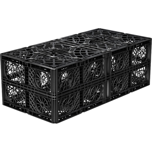 Uponor RainBlock regnvandskassette, 300 liter billede