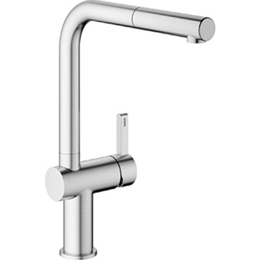 KWC Bevo E köksblandare, utdragbar pip, stål