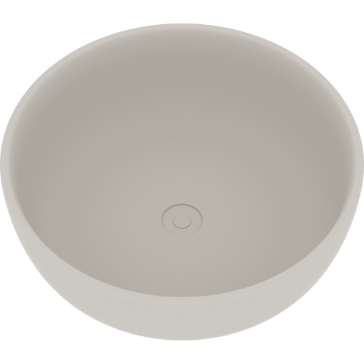 Ideavit SolidRound badkar, Ø135 cm, matt vit