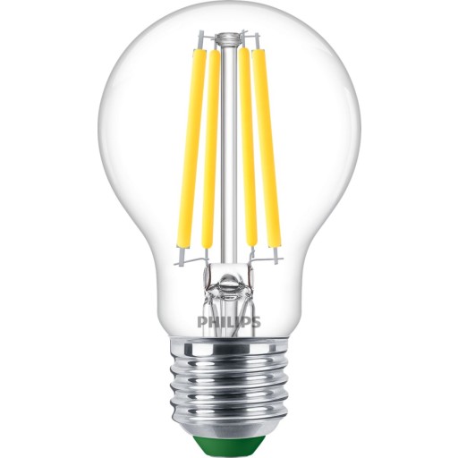 10 Stk Master Ultra Efficient Standard 4w 840 Lm E27 Klar Glas Fra Philips