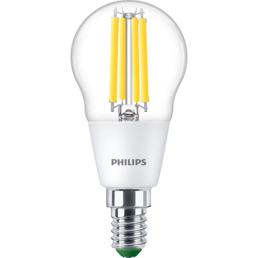 10 stk Master Ultra Efficient LED Krone 2,3W 840 485 lm E14, klar