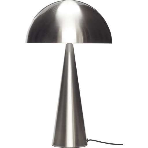 2 stk Hübsch Mush bordlampe, nikkel, 50 cm