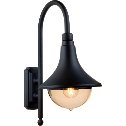 Veggarmatur Cornet LED 4,5W 827 Sort