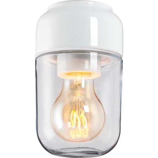 Ifö Electric Ohm loftlampe, hvid/klar