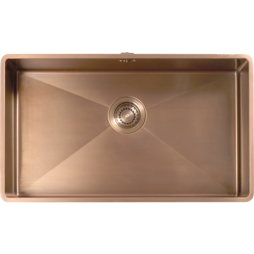 Secher Odense 700 B diskbänk, 72,8x42,8 cm, brunerad mässing