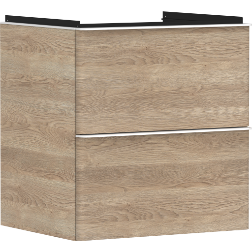 Hansgrohe Xelu Q underskab, 58x49,5 cm, eg