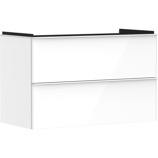 Hansgrohe Xelu Q underskab 98x47,5 cm, hvid højglans billede