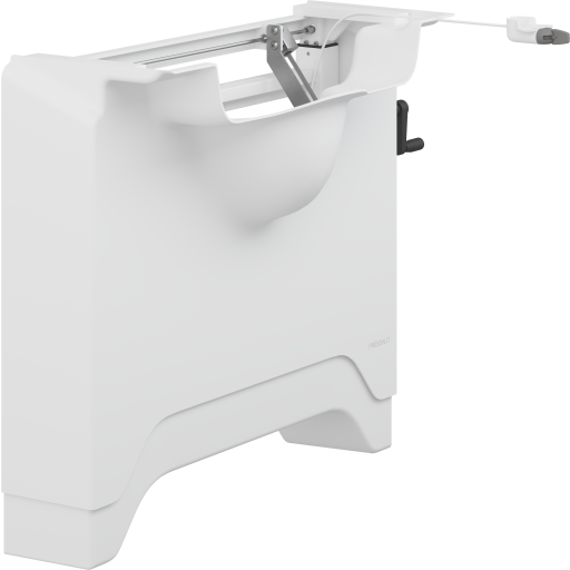 Pressalit Care Matrix tvättställshängare, manuell, vit