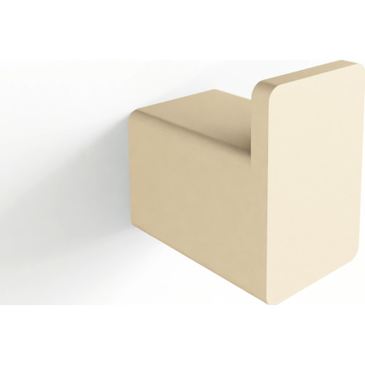 2 stk Metallbude Palo håndklædekrog, beige, 6 stk