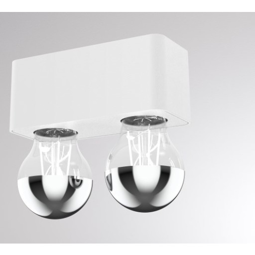 Billede af Tupaq SD Væg/loftlampe hvid/hvid E27 max 7W LED