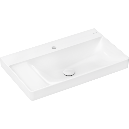 Hansgrohe Xelu Q håndvask, 80x48 cm, venstre, hvid billede