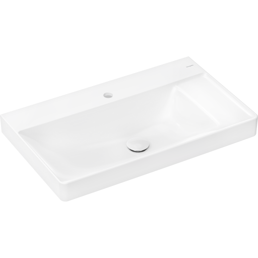 hansGrohe Xelu Q håndvask m/hylde højre 80x48cm m/hh u/overløb SmartClean