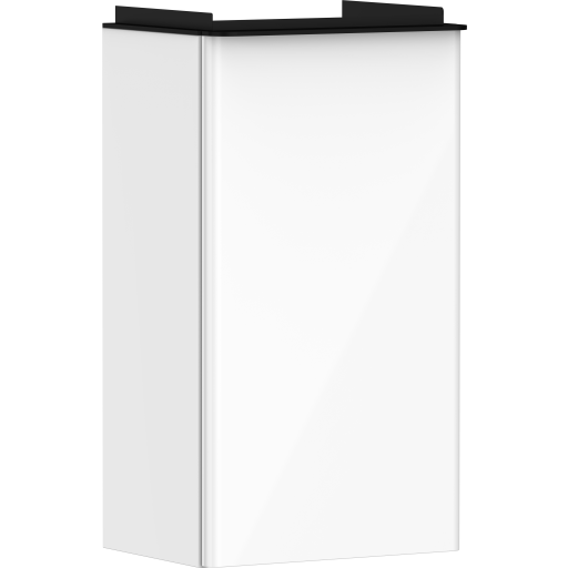 HANSGROHE Xelu Q vaskeskab 340x245x605mm låge tv MDF hvid højgl/