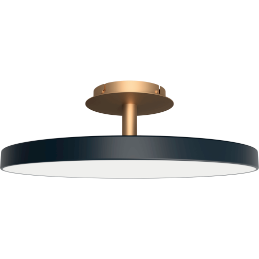 Umage Asteria Up taklampa, grå, Ø60 cm