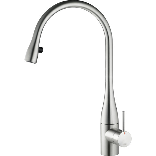 KWC Eve köksblandare, utdragbar pip, stål