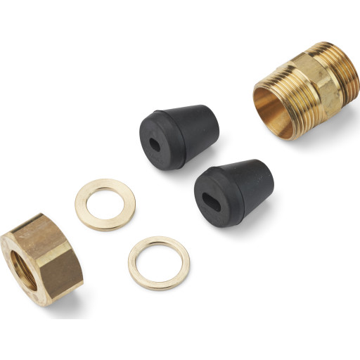 Nippel 3/4'' til Pipeheat varmekabel - Heatcom