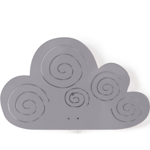 Roommate Moln vägglampa, grå