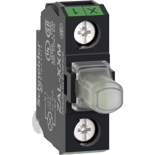 Billede af 5 stk Lysmodul med LED F/XAL grøn 110-240 VAC, ZALVM3M