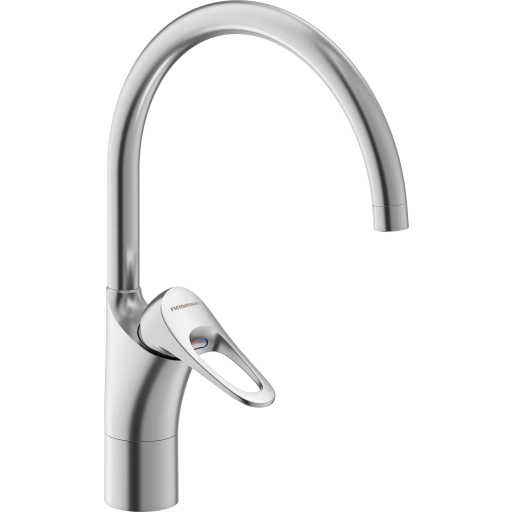 FM Mattsson 9000XE køkkenarmatur, børstet krom billede