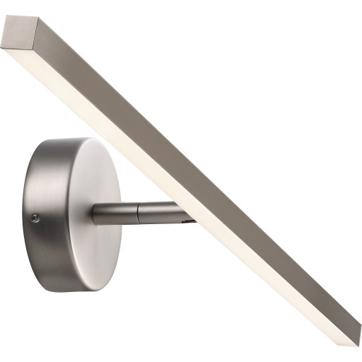 IP S13 speillampe, børstet stål, 60 cm