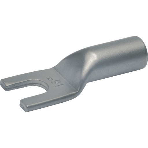 Billede af 50 stk Rørkabelsko, gaffelformet, 4-6 mm², M5, nikkel