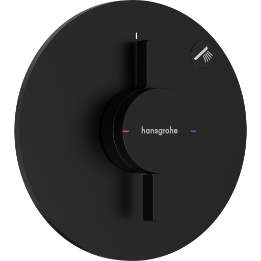 Hansgrohe DuoTurn S duschblandare, svart