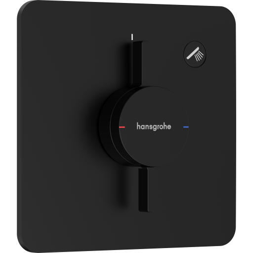 Hansgrohe DuoTurn Q duschblandare, svart