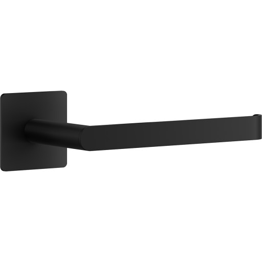 Beslagsboden Cube toiletrulleholder, mat sort