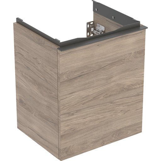 Geberit Acanto underskab, 44,6x37,9 cm, nøddetræ