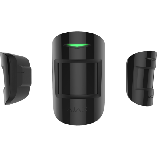 Ajax trådløs PIR bevægelsessensor, sort billede