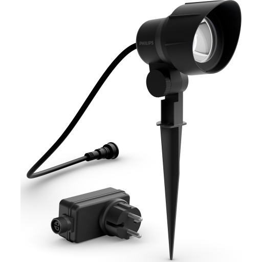 Billede af GardenLink Spot base kit m. 1x Spot 2700K IP44 sort