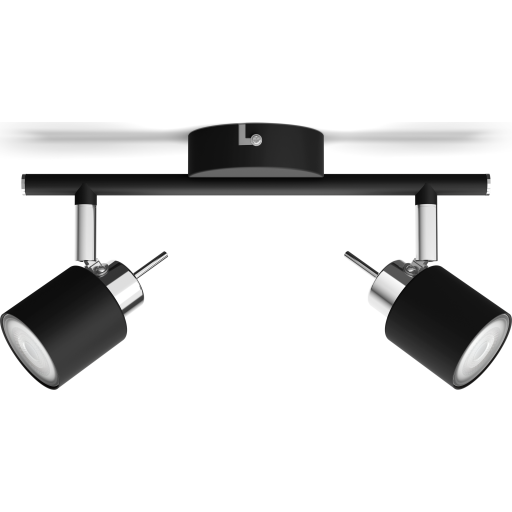 Billede af Meranti Loftlampe 2xGU10, sort
