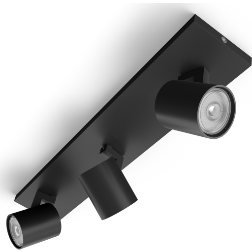 Philips myLiving Runner takspotlight, svart