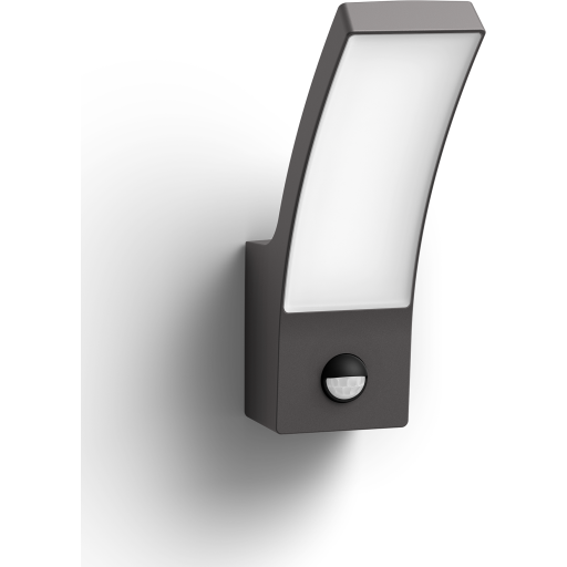 Philips myGarden Splay udendørs væglampe med sensor, 2700K billede