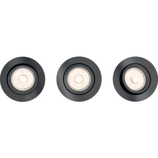 Billede af DONEGAL INDBYG.SPOT 3XGU10 GRÅ