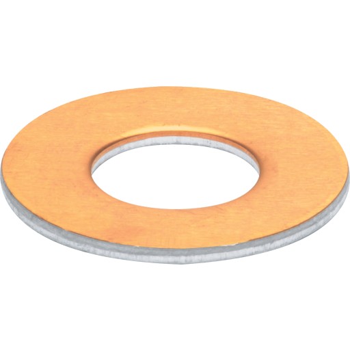 Billede af 10 stk CUPALSKIVE M8 E-AL BEKLÆDT