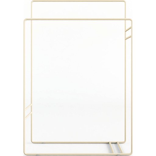 Metallbude Delaya håndklædeholder, 60 cm, beige