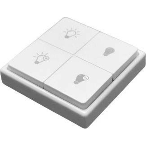 Lightbee Zigbee-nøkkel med pæresymboler Backuptype - El