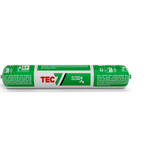 Tec7 hvit - foliepose 400ml. Backuptype - Beslag