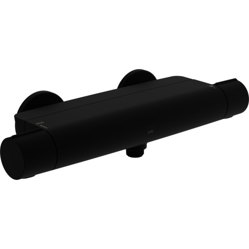 Oras Optima Style duschblandare, matt svart