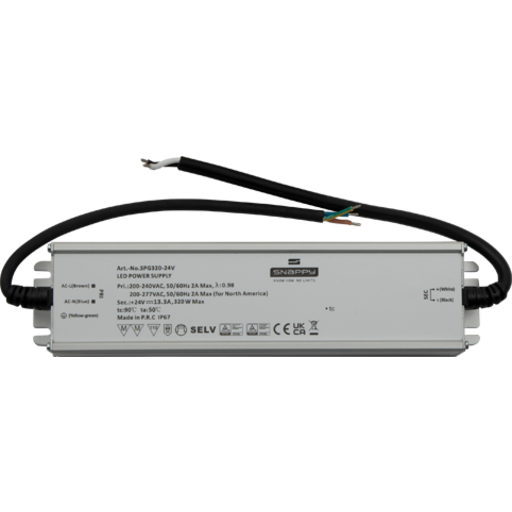 Ansell Lighting udendørs LED driver, 24V, 320W billede