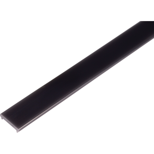 Endestykke med hul til 26×21,3 Profil IP65 hvid
