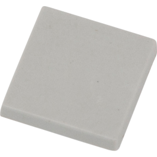 Endestykke uden hul til 10×10 Profil alu