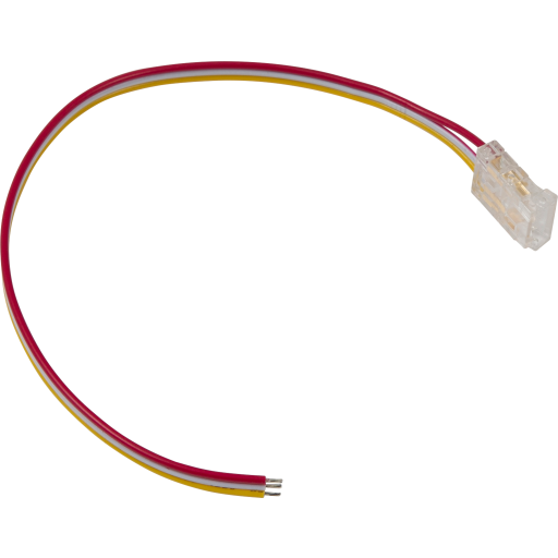 Ansell Lighting COB TW tilslutningsstykke til LED strip, med kabel, 10 mm
