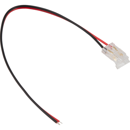 Ansell Lighting Single CCT tilslutningsstykke til LED strip, med kabel, 8 mm