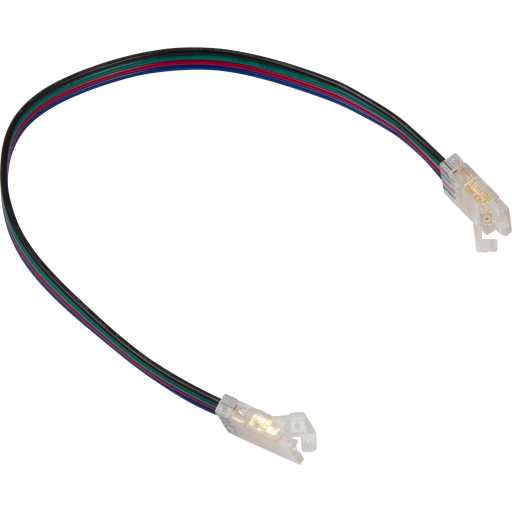 Ansell Lighting Cob RGB samlestykke til LED strip, med kabel, 10 mm